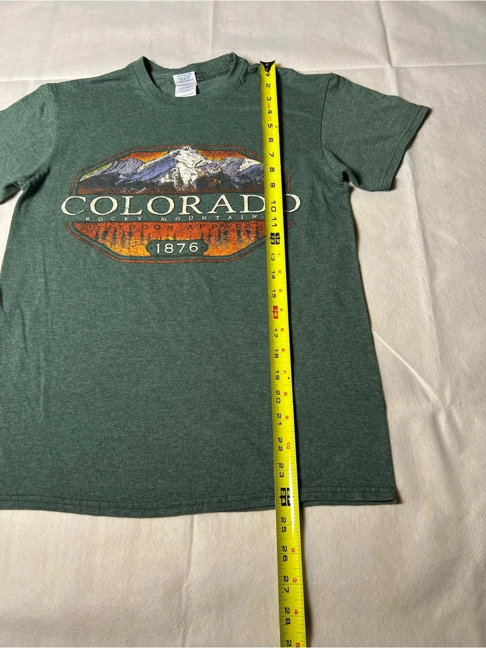 Delta Pro Wear Colorado Rocky Mountains 1876 Graphic Tee‎